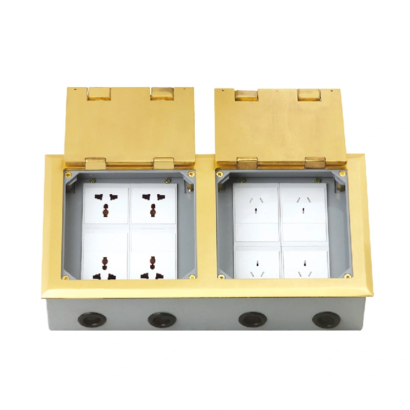 Faitotoa Faalua Tatala Ufiufi Fola Socket 20 Module Capacity